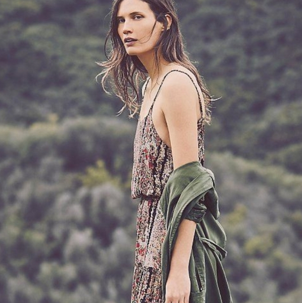 FREE PEOPLE Boho Floral Dress